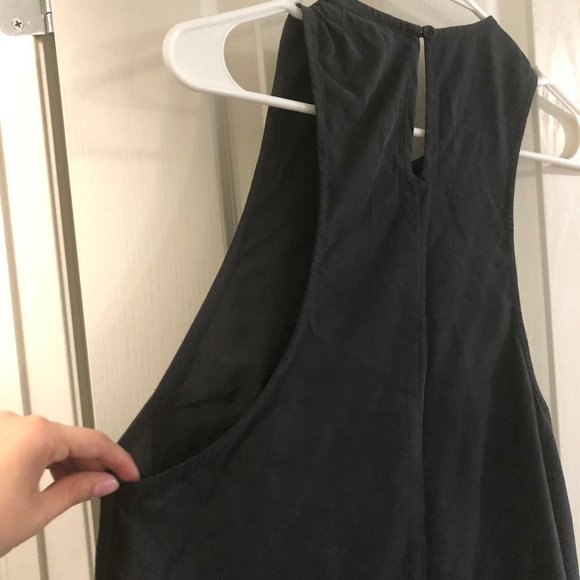 Vintage Dark Grey American Apparel Dress - Picture 4 of 5